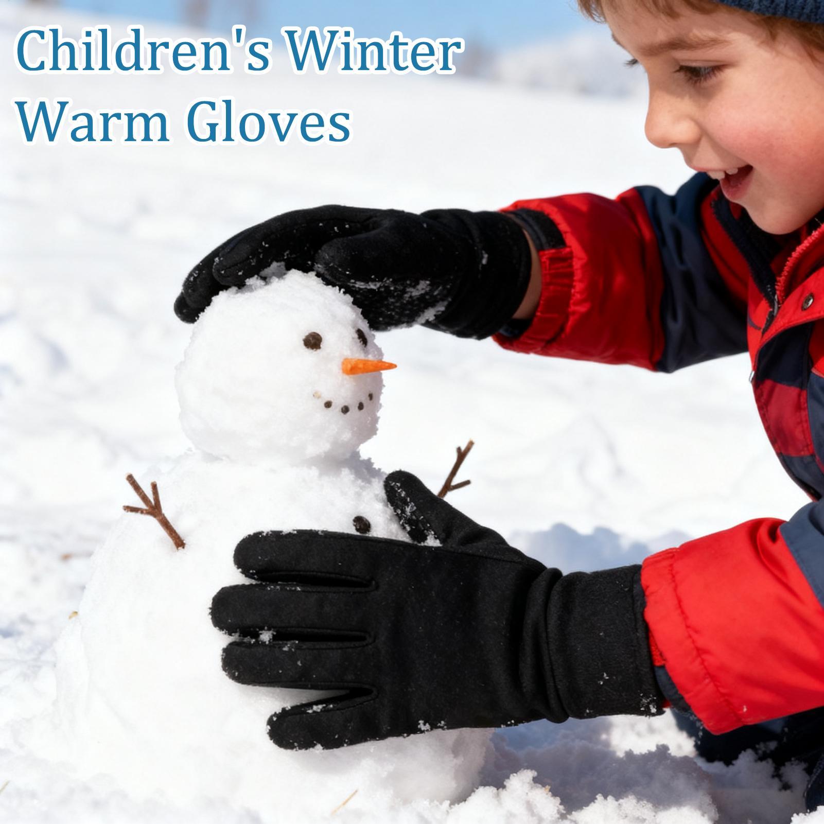 Winter Glove Insulated - Winterhandschuhe für Kinder, Touchscreen, isolierte Handschuhe,