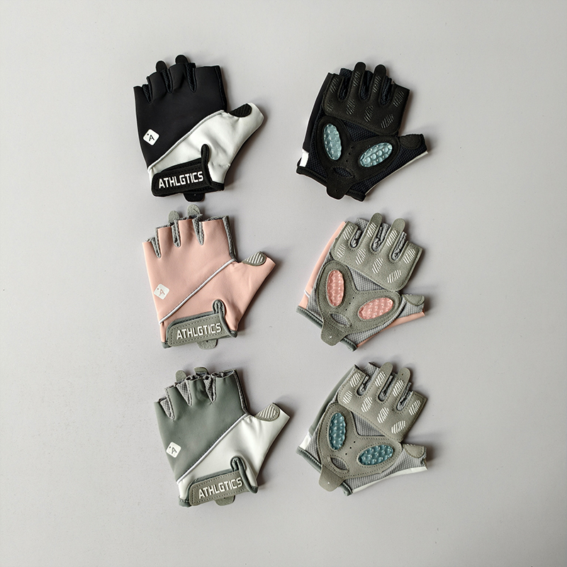 Cycling Glove Padded - Fitness Damen Halbfingerhandschuhe Anti Cocoon, Outdoor