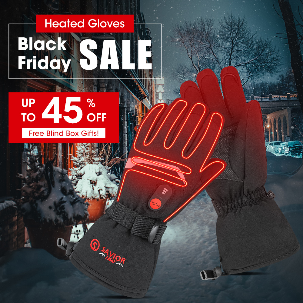 Heat Resistant Glove - SNOW DEER Winter Beheizte Handschuhe Frauen