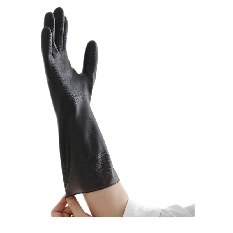 1 paar Schwarze Handschuhe Hau – Dish Glove Rubber Bewertung und Preis