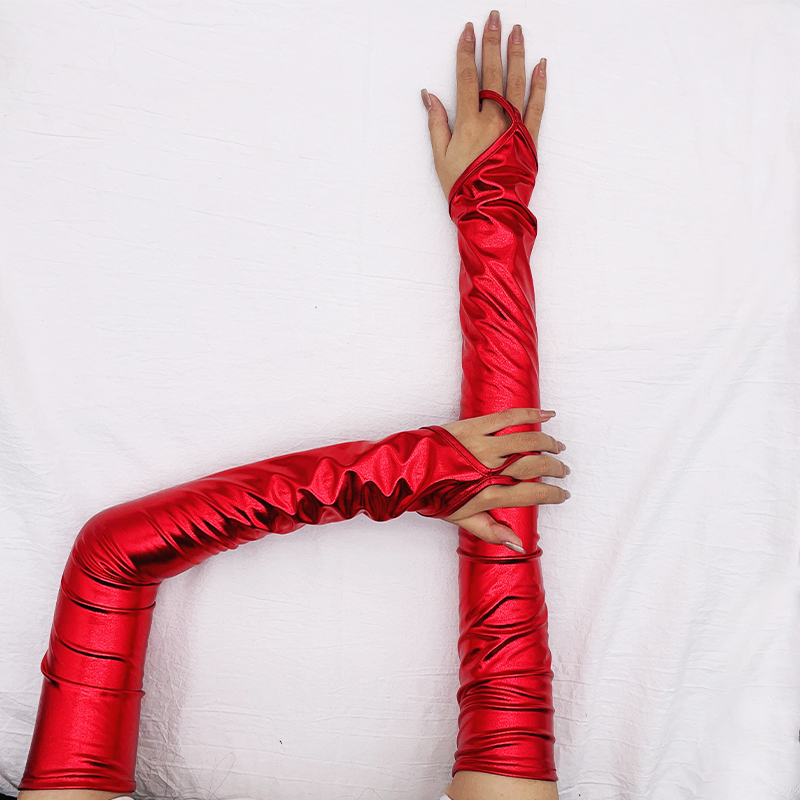 Lack Leder Haken Finger Lange  – Fingerless Glove Knit Bewertung und Preis