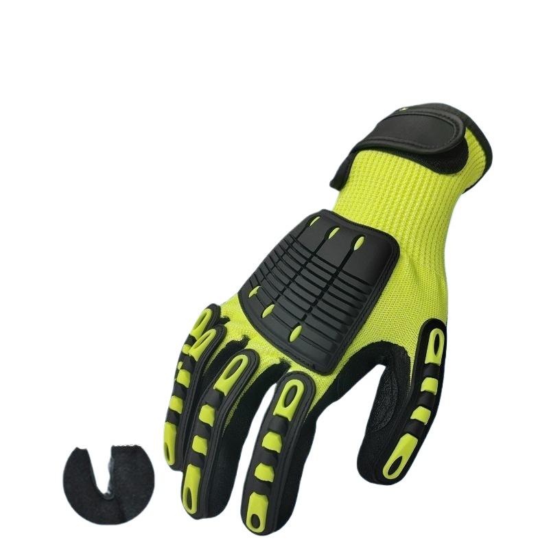 1 Paar schnitt- und stoßfeste, – Nitrile Mechanic Glove Bewertung und Preis