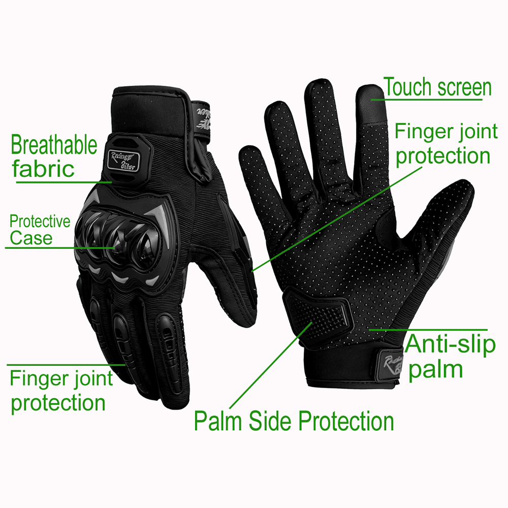 Herren-Motorradhandschuhe, Som – Motorcycle Glove Knuckle Bewertung und Preis