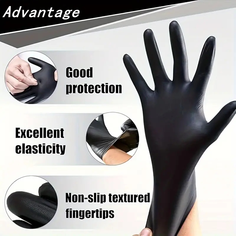 20 Stück schwarze Einweg-Nitri – Nitrile Mechanic Glove Bewertung und Preis