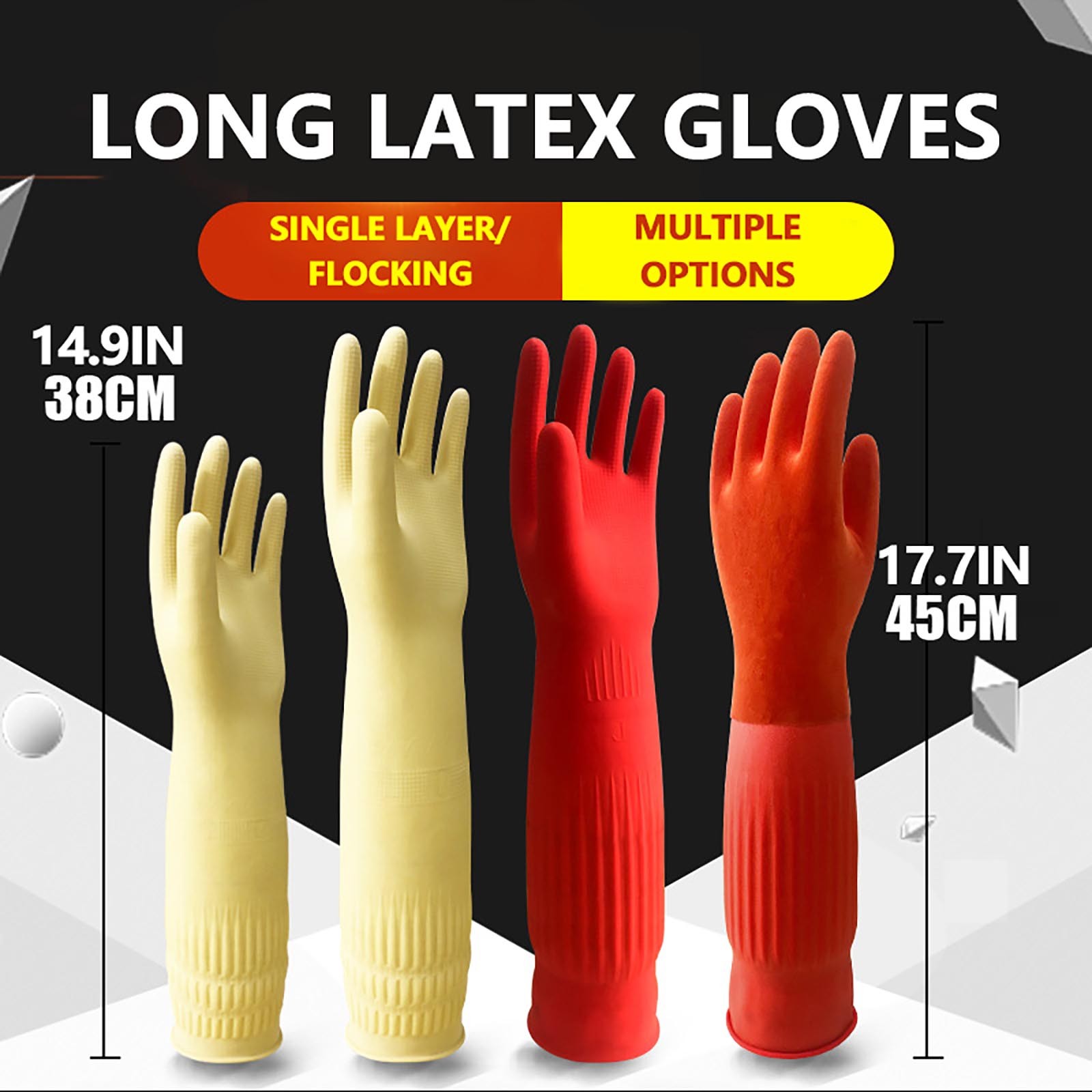 1 Paar flexible, bequeme Gummi – Dish Glove Rubber Bewertung und Preis