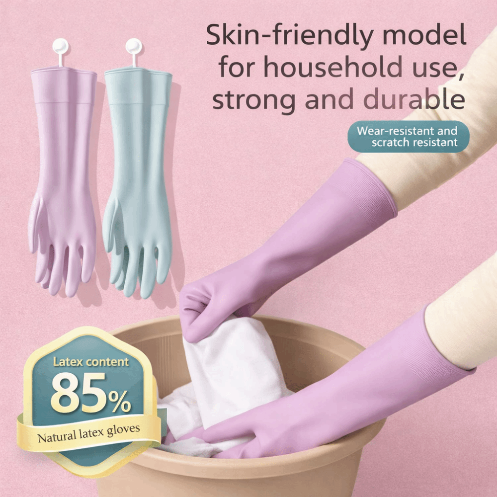Latex-Geschirrspülhandschuhe m – Dish Glove Rubber Bewertung und Preis
