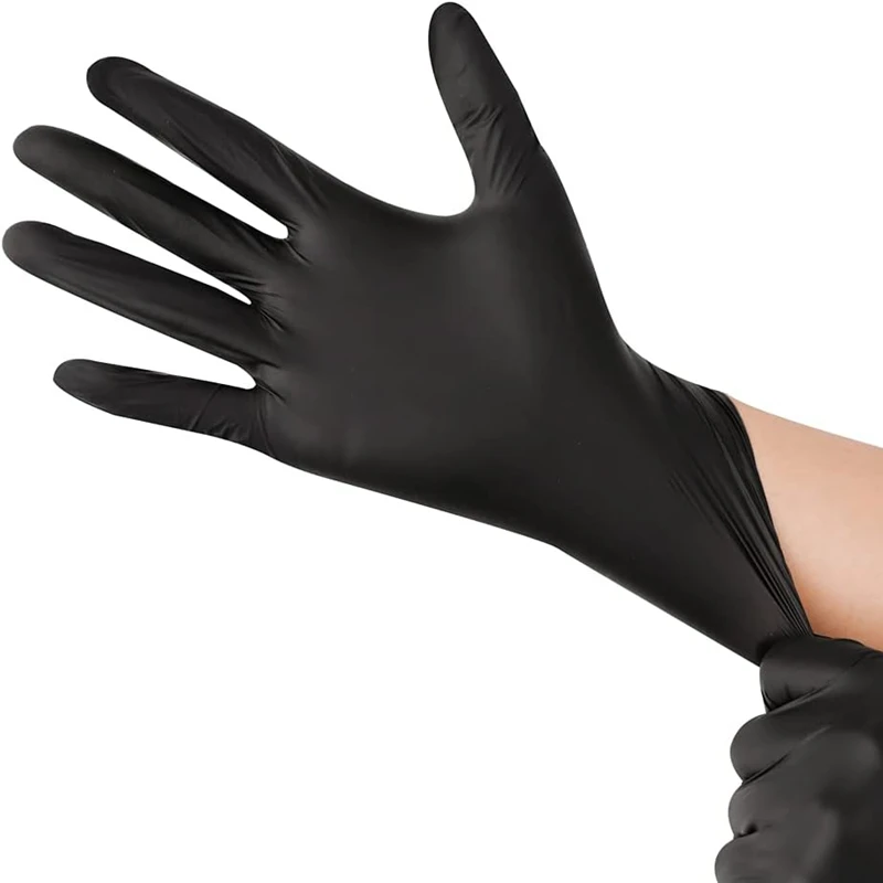 10/20/50/100 Stück schwarze Ni – Nitrile Mechanic Glove Bewertung und Preis