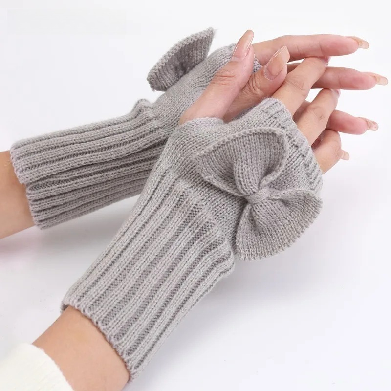 Gestrickte fingerlose Handschu – Fingerless Glove Knit Bewertung und Preis