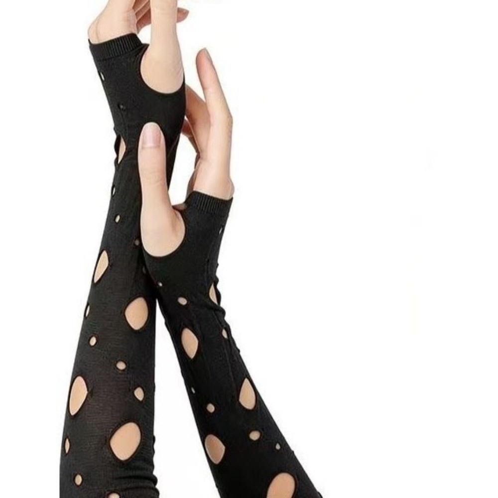 Ärmelüberzüge, zerrissene Arms – Fingerless Glove Knit Bewertung und Preis