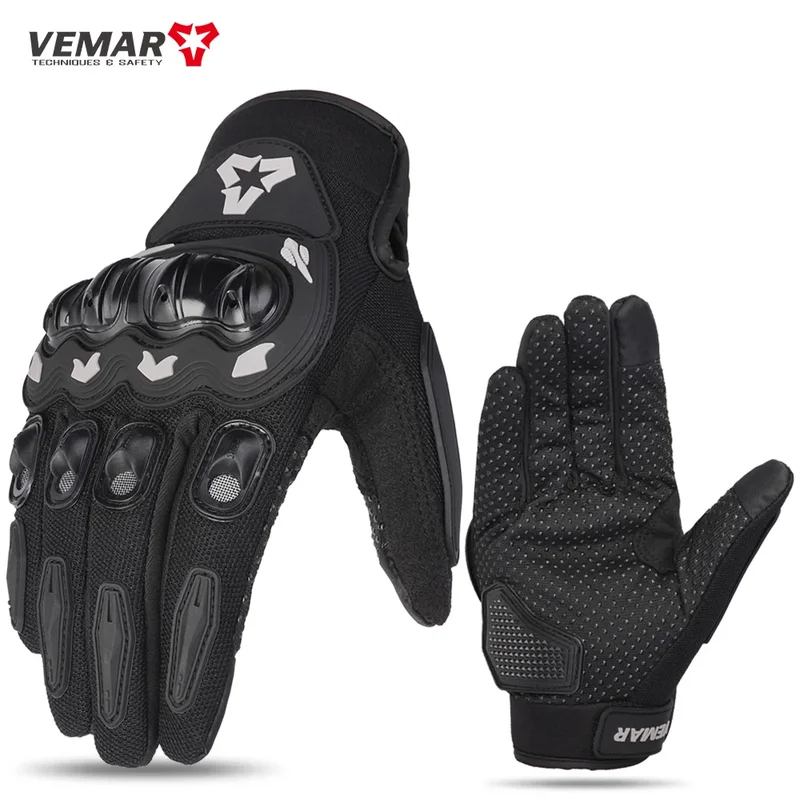 Touch Vollfinger-Motorrad-Renn – Motorcycle Glove Knuckle Bewertung und Preis