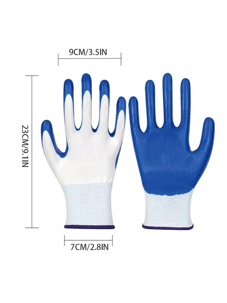 3 Paar rutschfeste, verschleiß – Nitrile Mechanic Glove Bewertung und Preis
