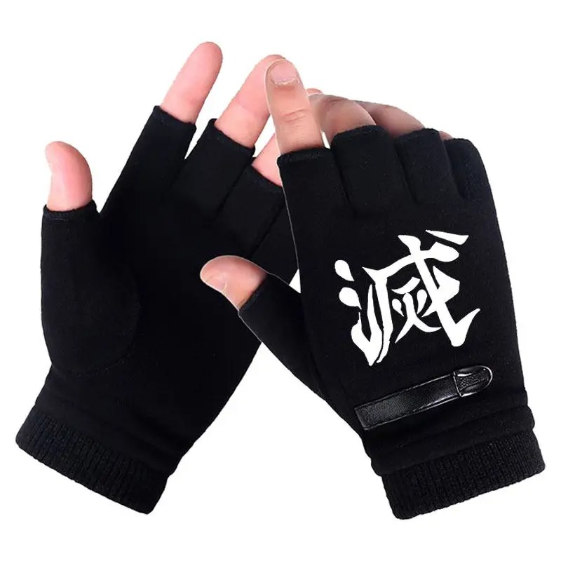 Anime Dämon Slayer Student Hal – Fingerless Glove Knit Bewertung und Preis