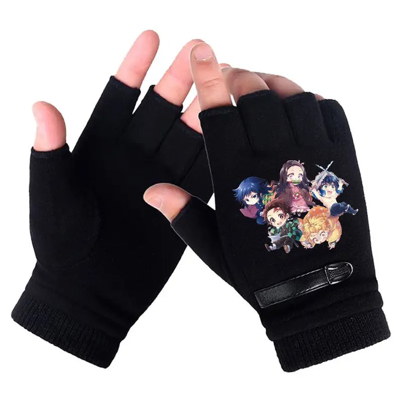 Anime Dämon Slayer Student Hal – Fingerless Glove Knit Bewertung und Preis
