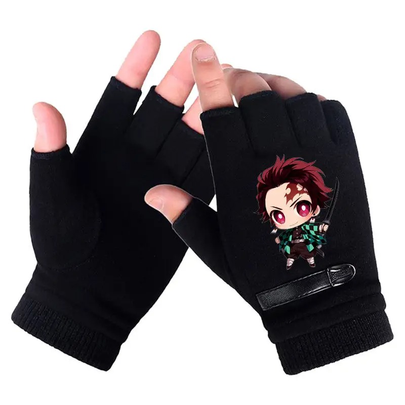 Anime Dämon Slayer Student Hal – Fingerless Glove Knit Bewertung und Preis