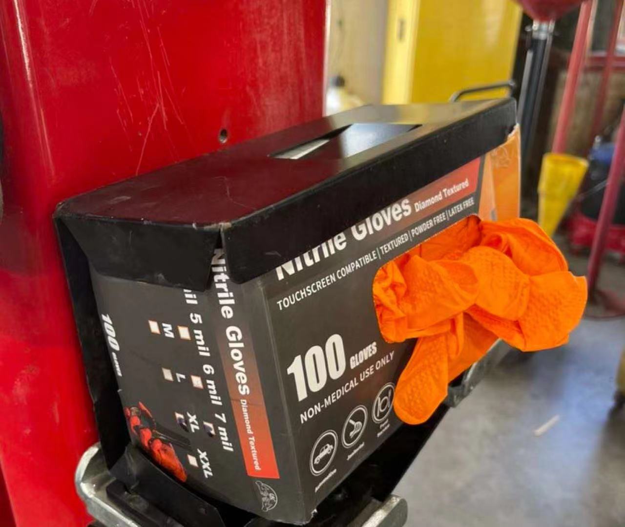 100 Stück pro Box Mechanische  – Nitrile Mechanic Glove Bewertung und Preis