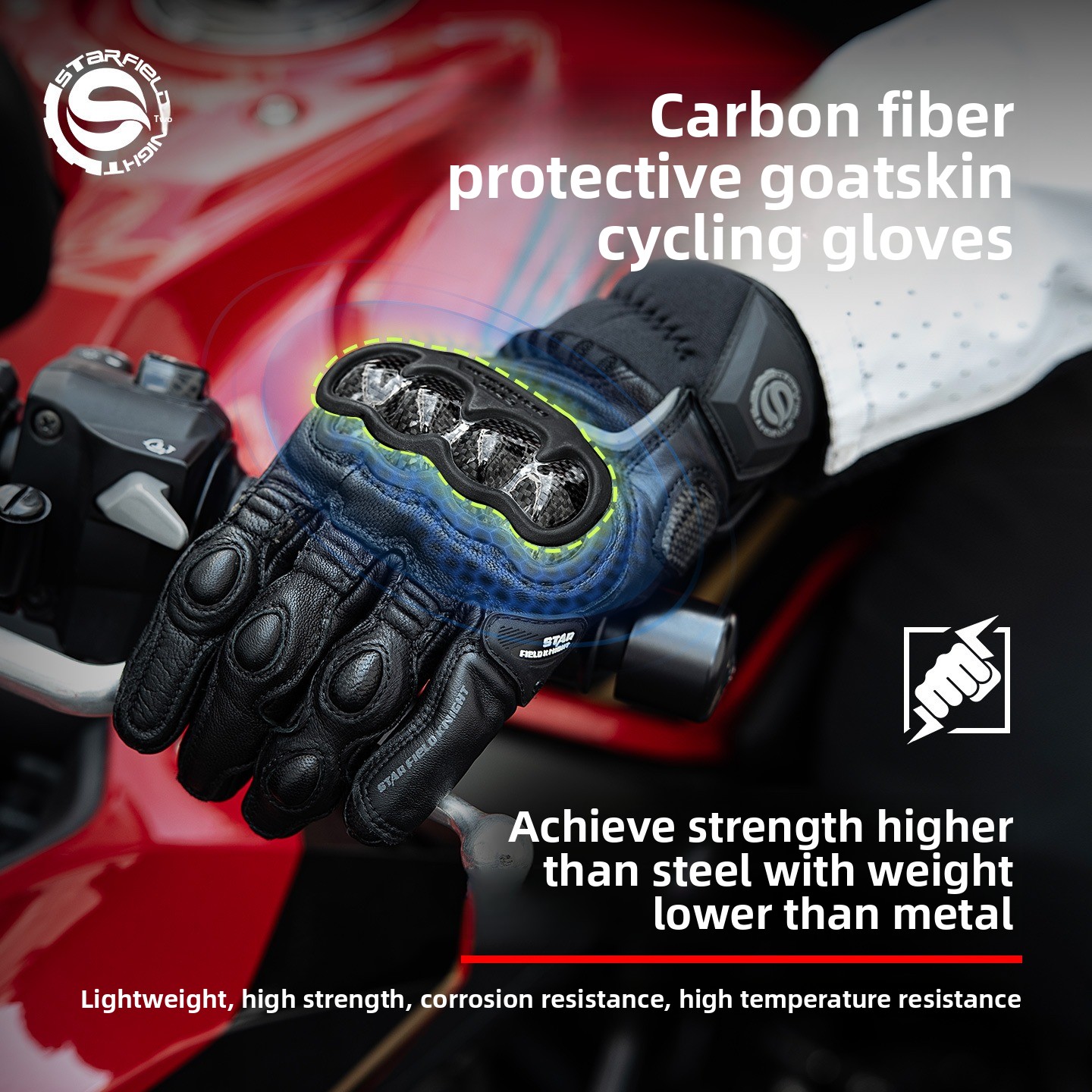 STAR KNIGHT Motorrad-Handschuh – Motorcycle Glove Knuckle Bewertung und Preis