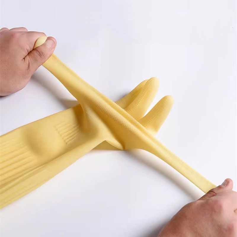 Lange wiederverwendbare Gummi- – Dish Glove Rubber Bewertung und Preis