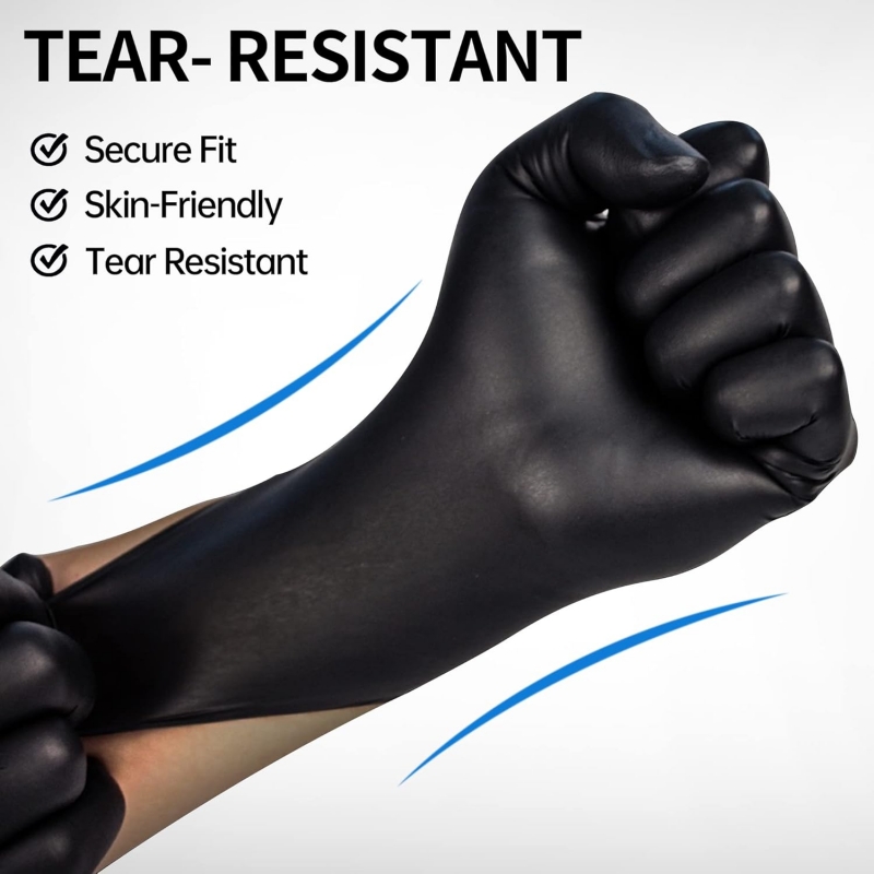100 Stück Schwarze Nitrilhands – Nitrile Mechanic Glove Bewertung und Preis