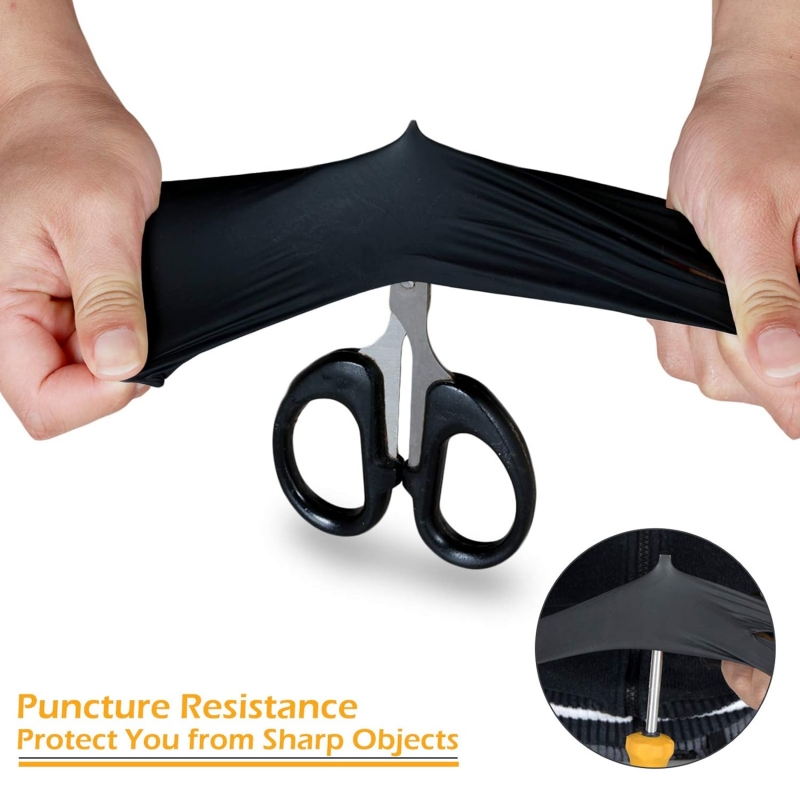 100 Stück Schwarze Nitrilhands – Nitrile Mechanic Glove Bewertung und Preis