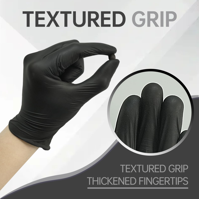 100 Stück Schwarze Nitrilhands – Nitrile Mechanic Glove Bewertung und Preis