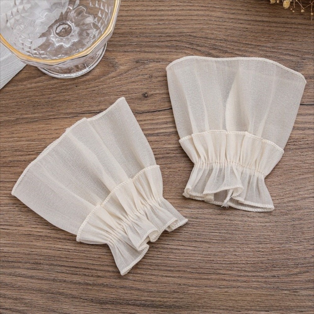 Geraffte, plissierte, abnehmba – Fingerless Glove Knit Bewertung und Preis