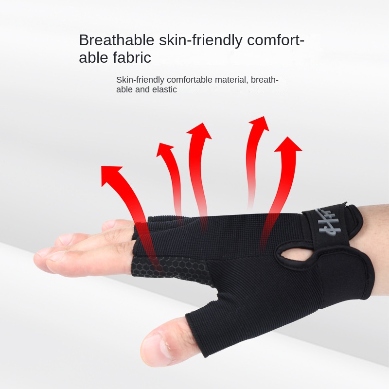 1 paar Angeln Handschuhe Halb  – Cycling Glove Padded Bewertung und Preis